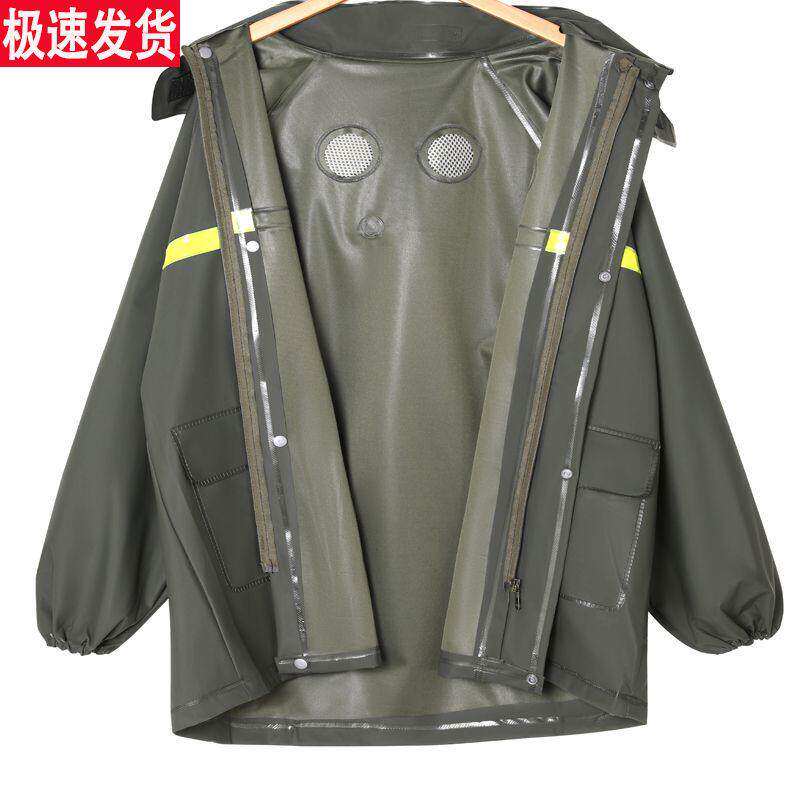 雨衣单件上衣成人雨裤分体防暴雨加厚刮不烂男款外卖专用骑手