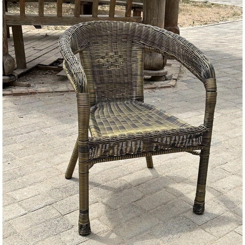精选阳台休闲椅子藤椅凳子靠背扶手家用80岁老人椅庭院工厂手工编,住宅家具,阳台椅,淘宝优惠券,粉丝福利购,淘宝优惠卷