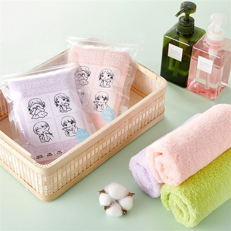 精选十足毛巾棉花糖轻柔日式无捻婴幼儿儿童洗脸巾绵软绵柔小毛巾,居家布艺,毛巾/面巾,淘宝优惠券,粉丝福利购,淘宝优惠卷