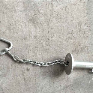 杀猪屠宰用扣脚链扣猪链扣脚器吊猪链铁环链铁链子铁链环铁环扣