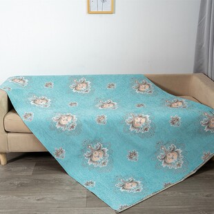 欧式雪尼尔提花沙发布料面料防滑沙发垫坐垫套飘窗垫面料手工定做