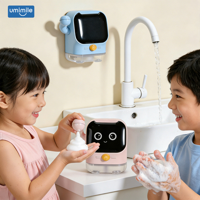 【电动起泡器儿童泡沫洗手机】