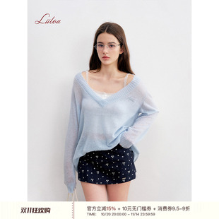 fit clean 松弛感 碎花图案 Liilou 复古A摆拉链开衩裙裤 25aw