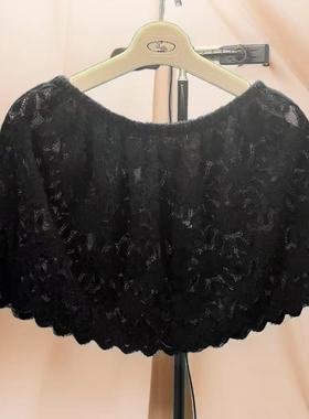 秋冬打底衫叠穿屁帘法式时尚蕾丝半身裙防走光弹力大码短裙