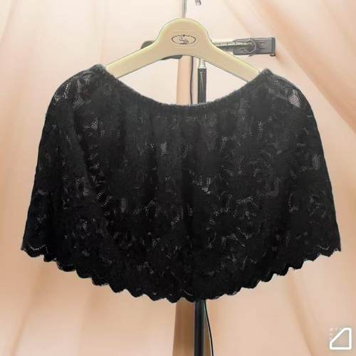 秋冬打底衫叠穿屁帘法式时尚蕾丝半身裙防走光弹力大码短裙