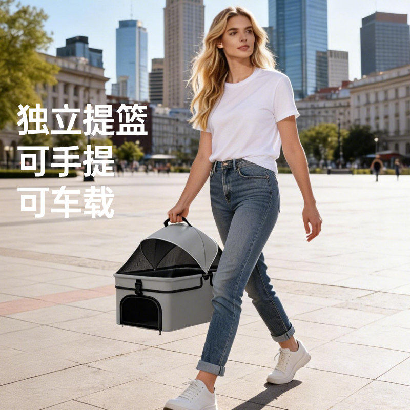 宠物推车轻便可分离狗狗