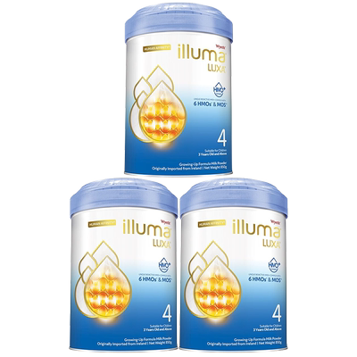 惠氏3罐港版启赋未来4段