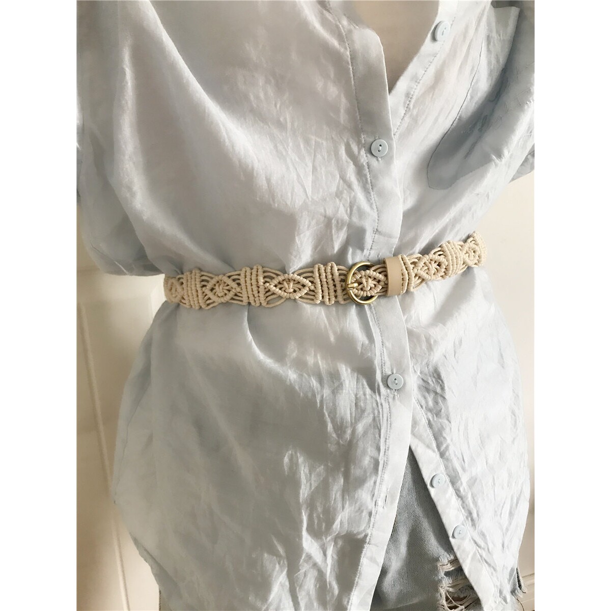 手工编织腰带女细款装饰腰绳连衣裙子配饰收腰休闲百搭牛仔裤皮带
