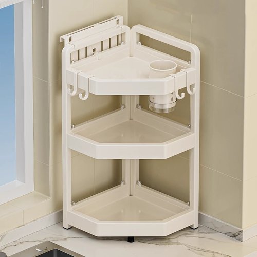 豫之曙厨房置物架多层防尘收纳柜