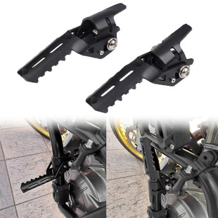 适用宝马F750GS/850GS/R1250GS/ADV改装护杠巡航踏板折叠脚踏坐垫