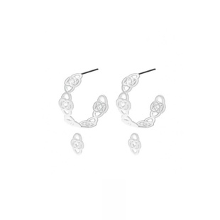 双钱结镂空流苏耳环新中式高级感耳饰女