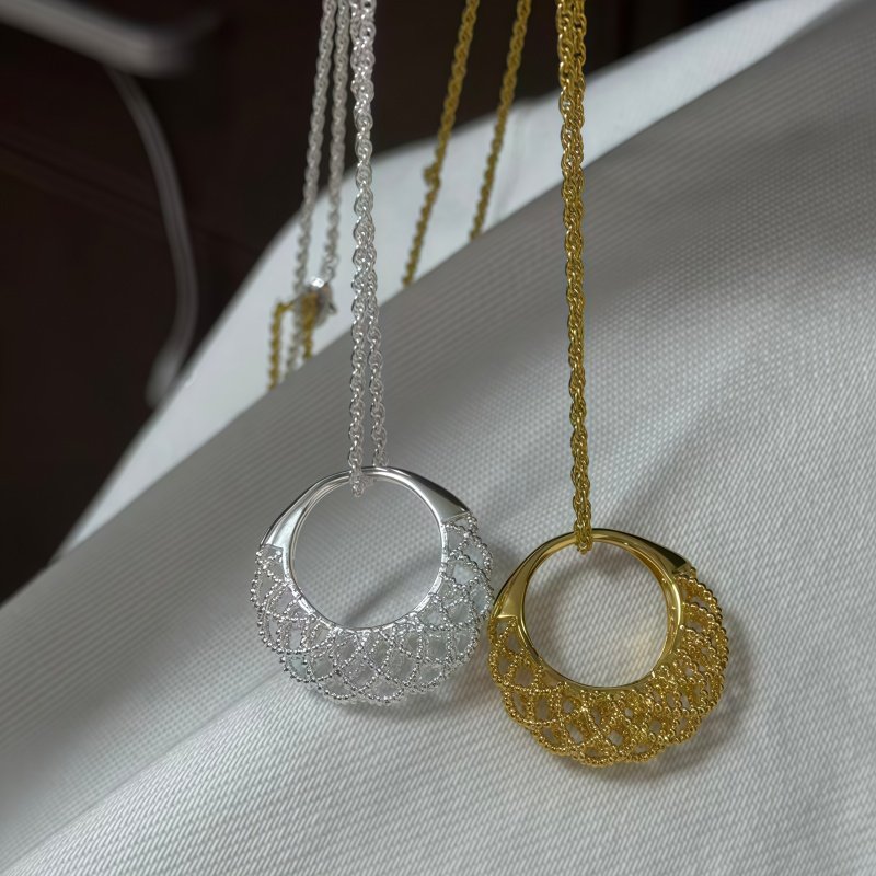 网兜月牙包长项链可拆卸