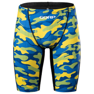 高端男款 专业五分竞速游泳裤 GORP男士 泳衣抗氯速干防尬 新款