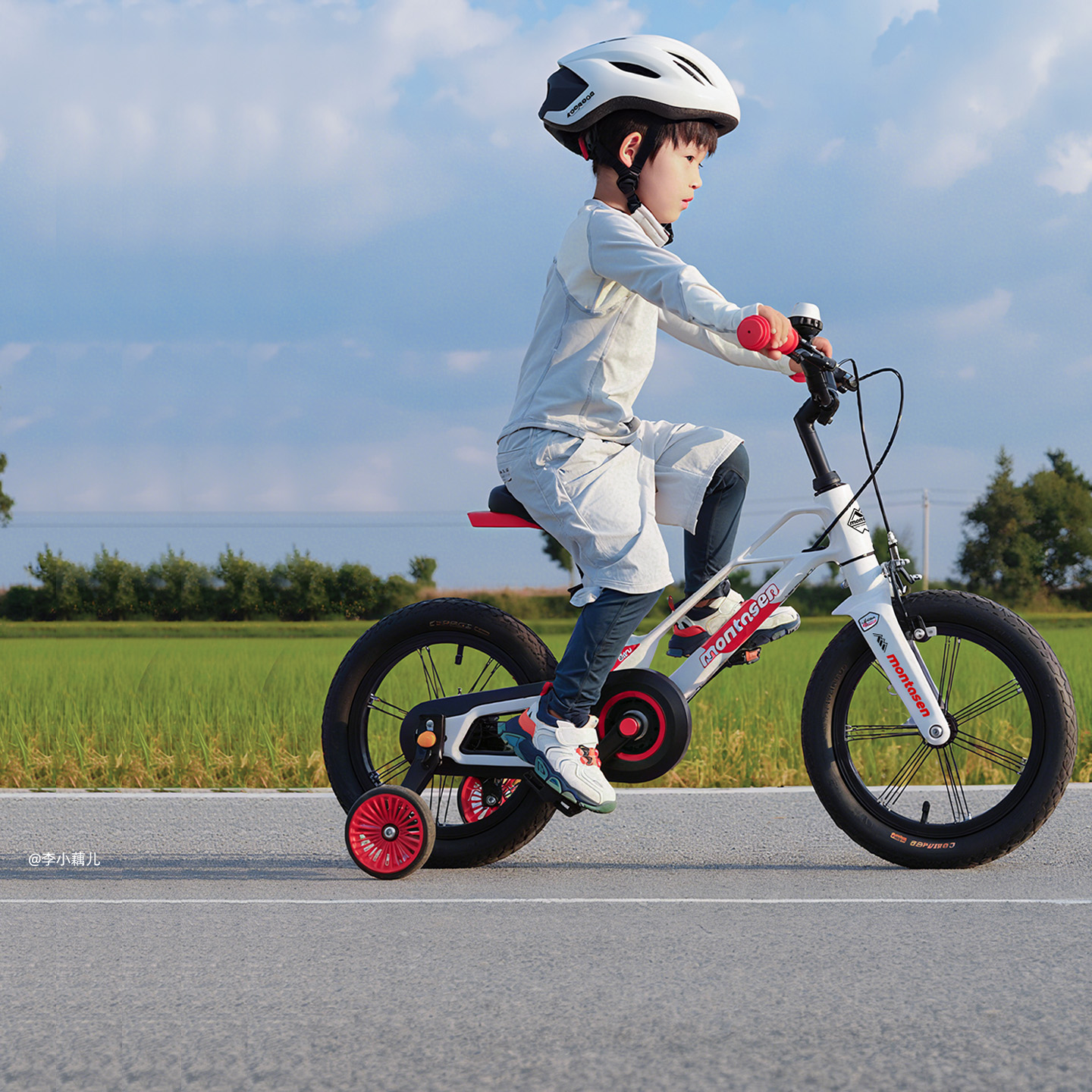 萌大圣MB07儿童自行车男孩女孩单车3-6-8岁男女孩辅助轮脚踏车