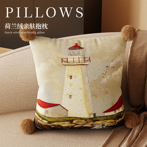 卡通沙发抱枕客厅卧室床头靠垫