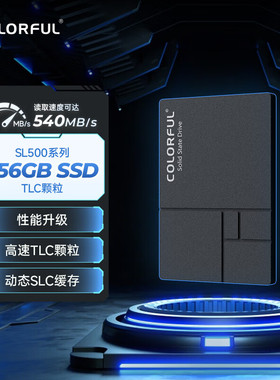 七彩虹全新正品256g固态硬盘SL500sata3小尺寸台式电脑笔记本ssd