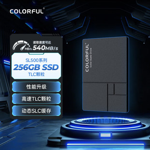 七彩虹全新正品256g固态硬盘SL500sata3小尺寸台式电脑笔记本ssd