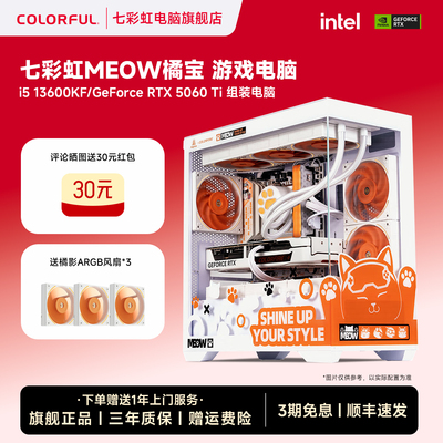 七彩虹橘猫电脑主机i513600kf