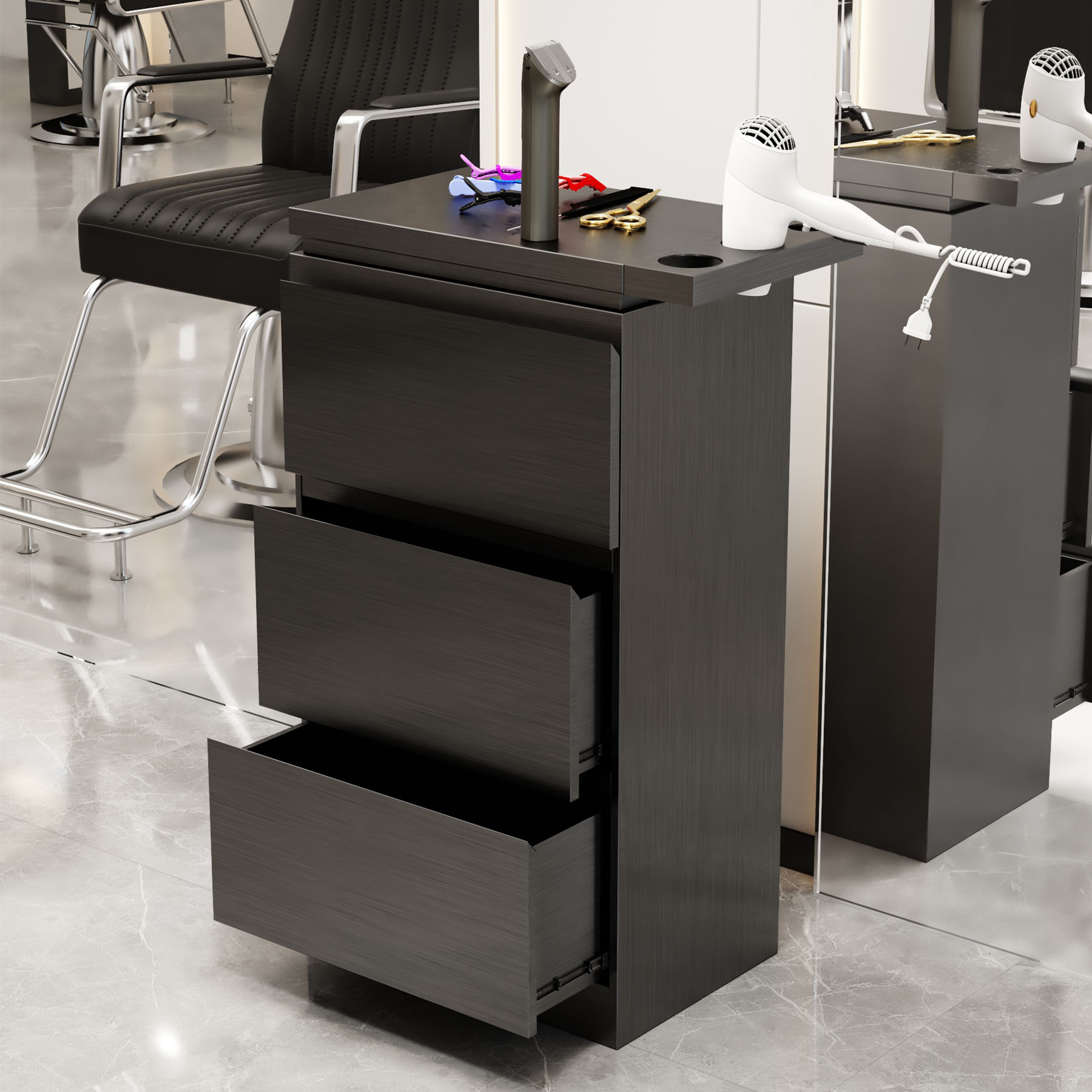 不锈钢工具车柜子防指纹工具柜