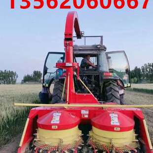 青储机圆盘割台全珠玉米秸秆粉碎收割机大型履带青贮饲料一体机u.