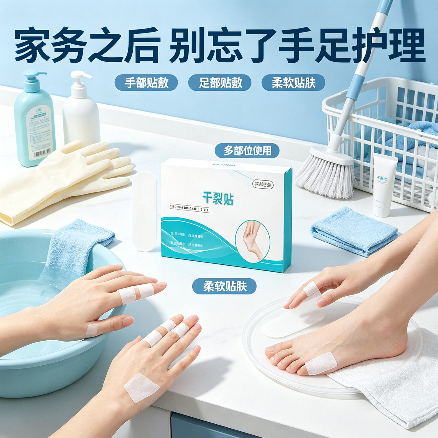 干裂贴防干裂开口护手指胶带