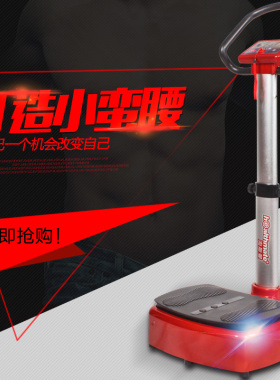 海斯曼懒人运动健身抖动震动律动抖抖机甩zhi摇摆机站立健身器材