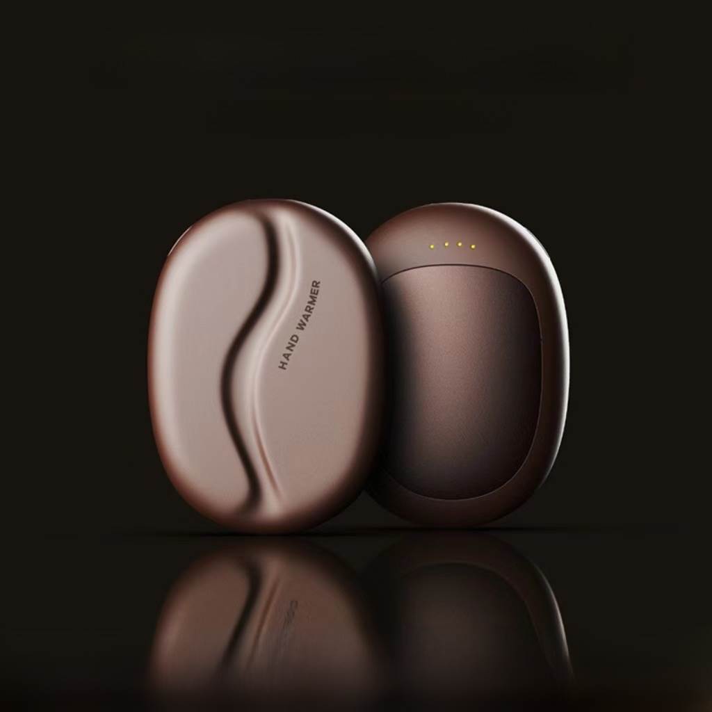 2025咖啡豆分体式迷你磁吸暖手宝手握USB充电暖手神器送礼暖宝宝