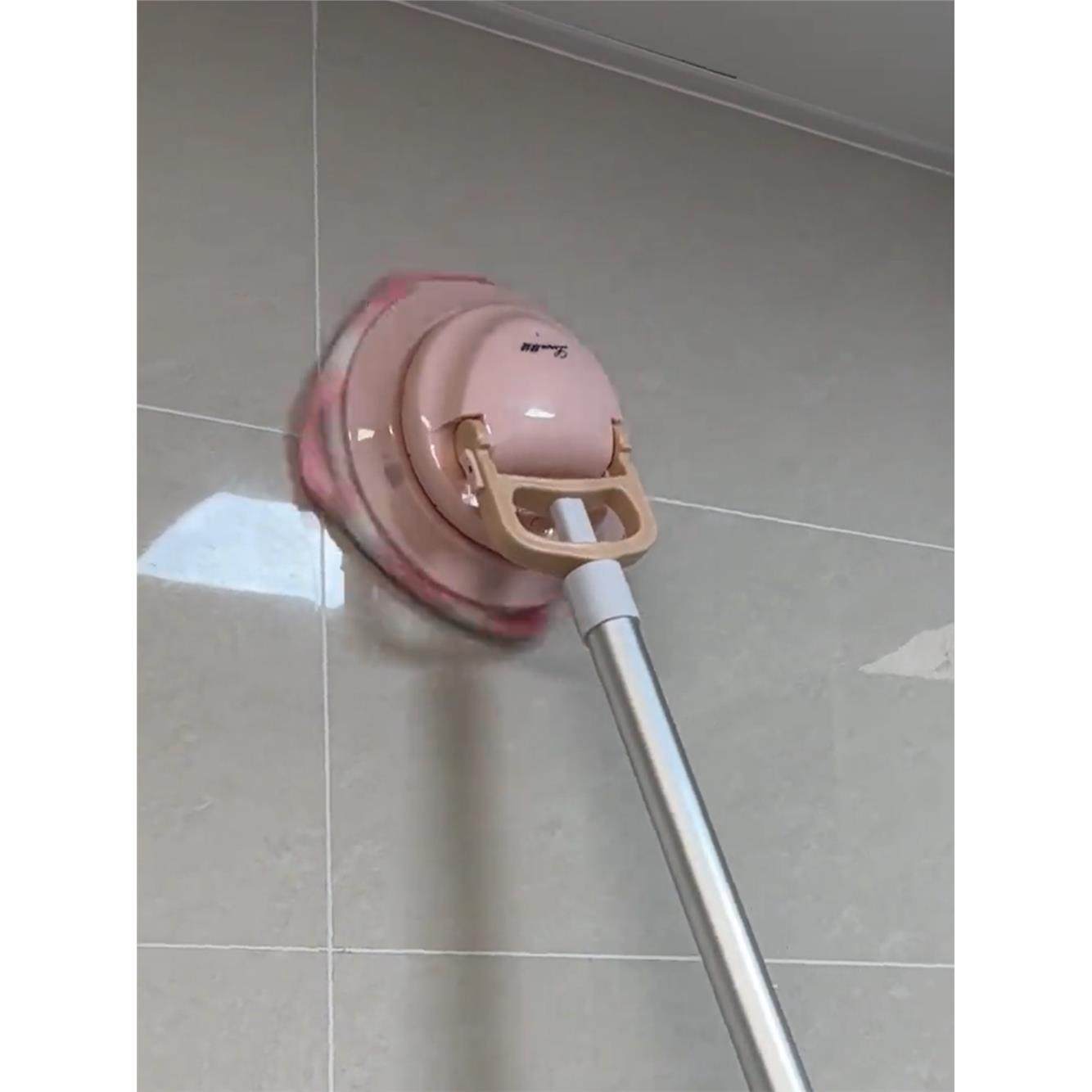 擦窗机器人电动擦玻璃神器家用无线电动拖把手持伸缩擦天花板扫把