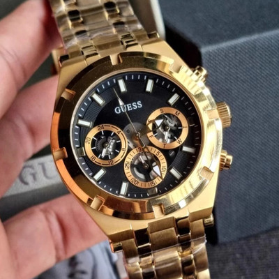 镂空新款防水腕表guess精致男士