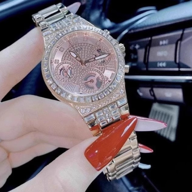 GUESS盖尔斯手表女粉色