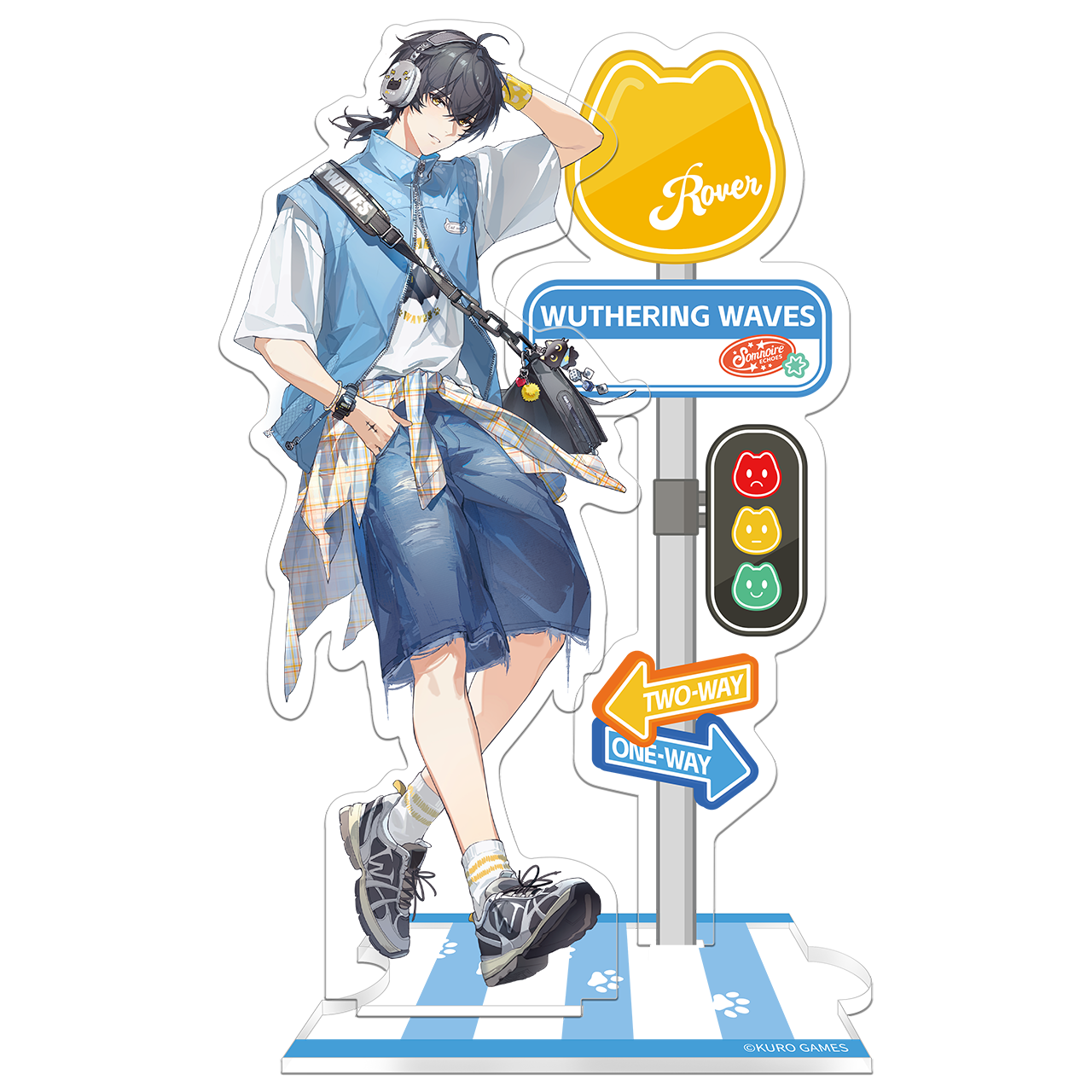 thumbnail for Singing Tide Drifter Katishia Lupa Acrylic Standing Plaque Echo Heart Echo Series Kuro