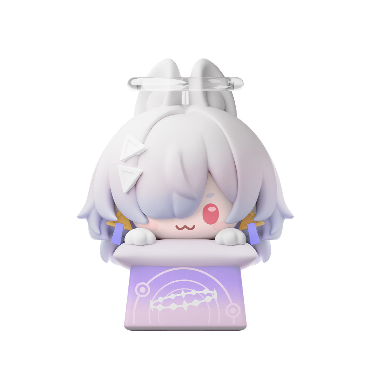 thumbnail for [Pre-sale] Wuthering Waves Cute Ear Ringing Dada Series 3D Keycaps Amis Luhess Wanderer Chlo Game