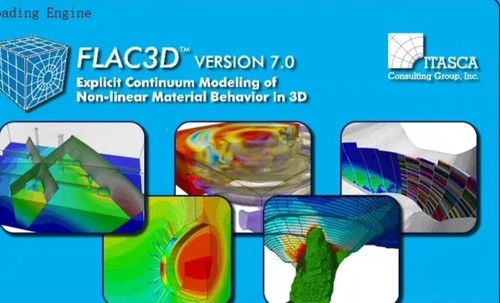 FLAC3D岩土工程数值分析模拟软件沉降渗流边坡稳定分析远程安装