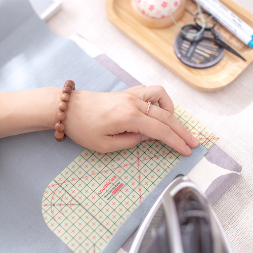 熨烫的高温尺扣烫袋口圆角专用