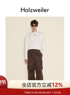 【明星同款】Holzweiler男士24秋冬新款Noid工装长裤