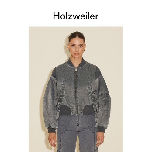 宽大袖口飞行员夹克Holzweiler