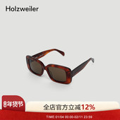 Holzweiler男女同款 23春夏新款 宽边复古墨镜太阳镜