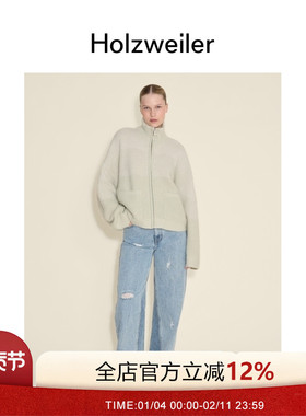 【新品发售】Holzweiler女士24秋冬新款Tine针织开衫
