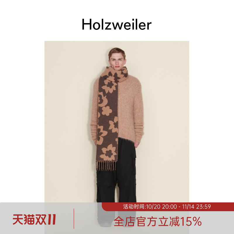 Holzweiler春夏新品围巾空白