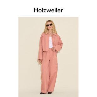 Holzweiler女士24秋冬新款 发售 Oak长裤 新品