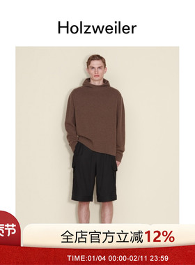 [春夏新款]Holzweiler男士春夏新款Ian宽松落肩设计帽衫