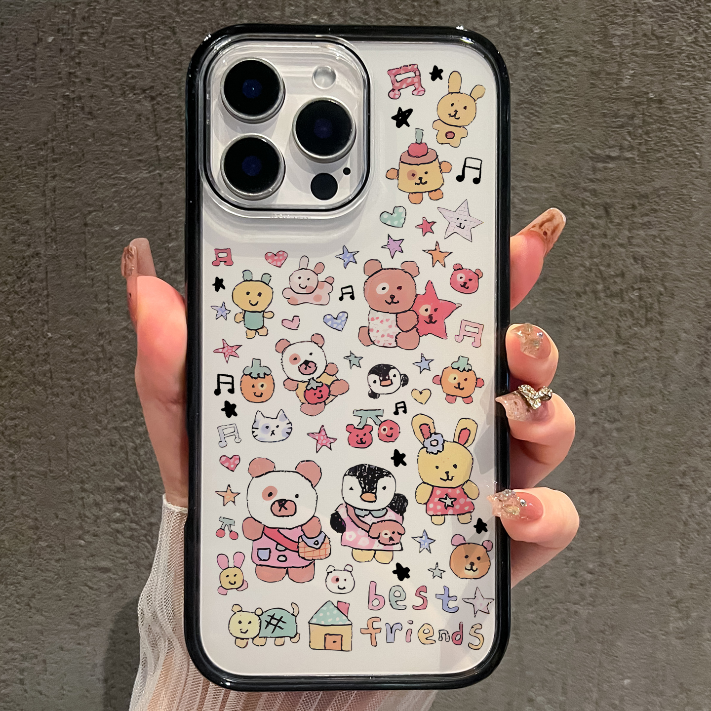 动物合集高透亚克力手机壳