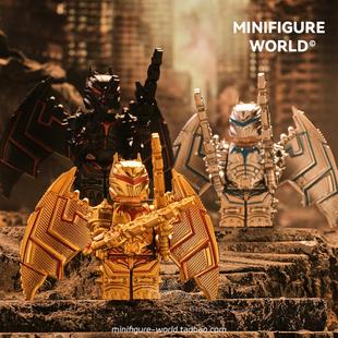 DC地狱重装 玩具手办摆件 蝙蝠侠机甲黑暗骑士第三方积木人仔拼装