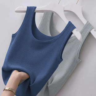 打低衫 Thread shirt女士螺纹吊带背心无袖 sleeveless sling vest