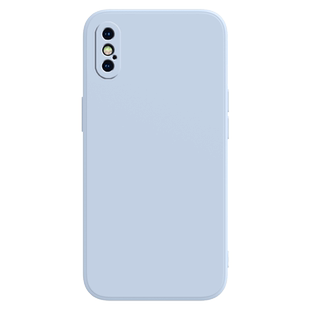 适用苹果xs手机壳iPhonexs液态硅胶套iPhone防摔全包男X女高级感iponexs带挂绳款ip网红轻薄简约纯色高端软壳