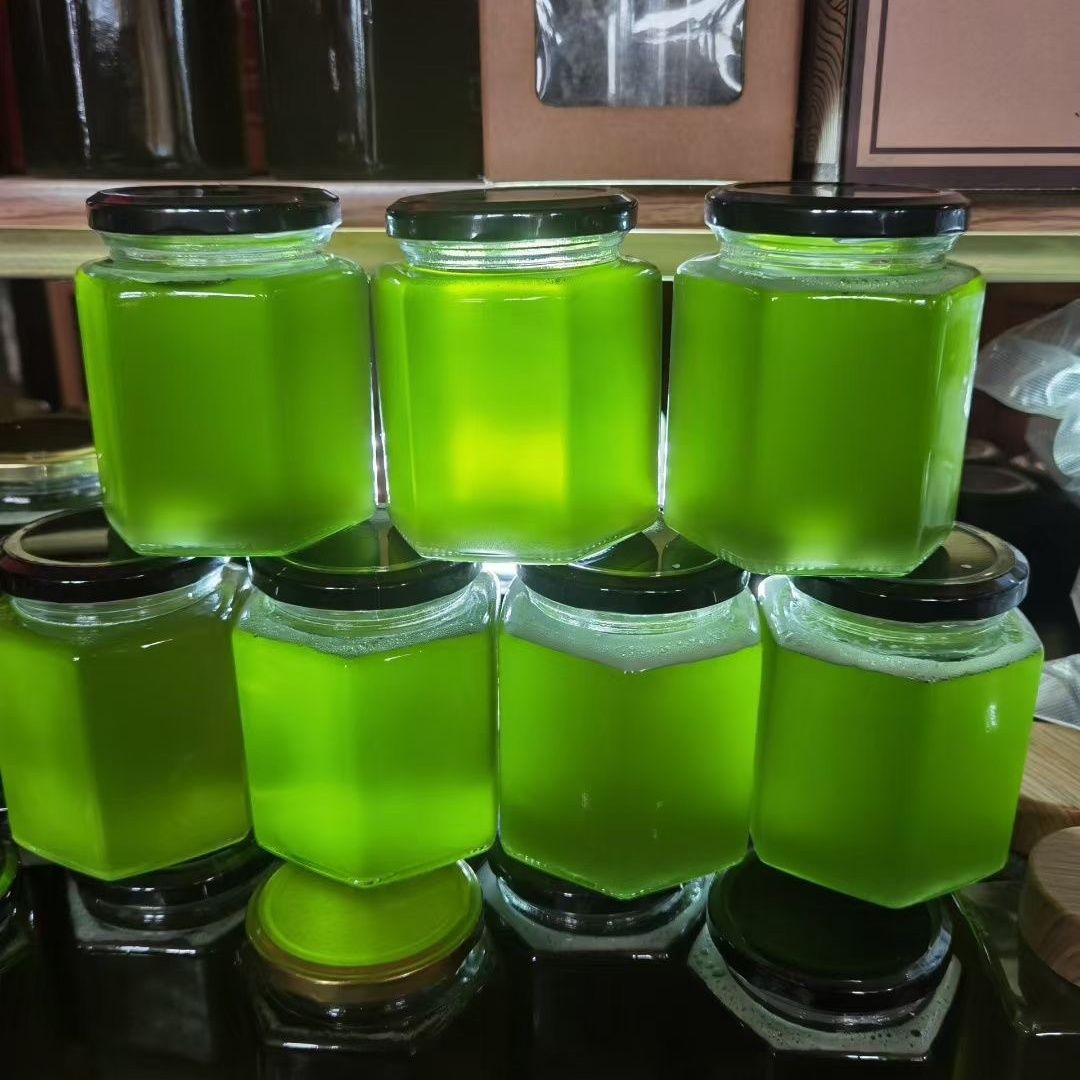 云南野生绿色蜂蜜天然悬崖纯天然蜜挂翡翠帝王绿蜜纯正稀