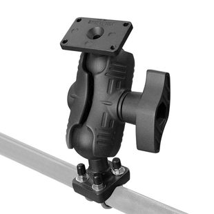 把手圆管固定支架双U型底座2.25英寸直径球头物流设备支架