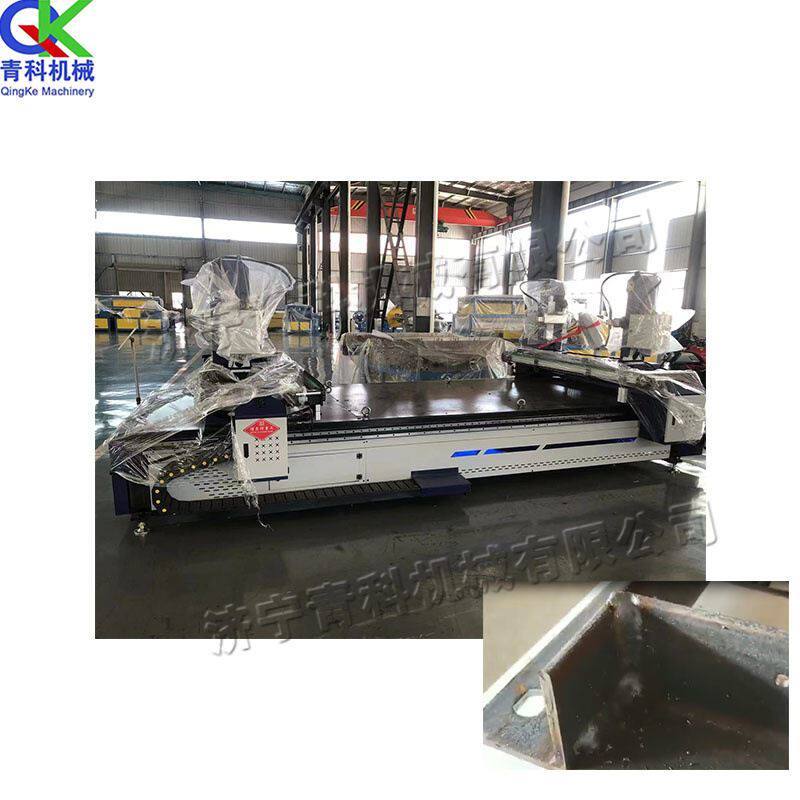 台式角铁角钢自动焊机 四枪角铁法兰焊接机 建筑角铁法兰电焊机