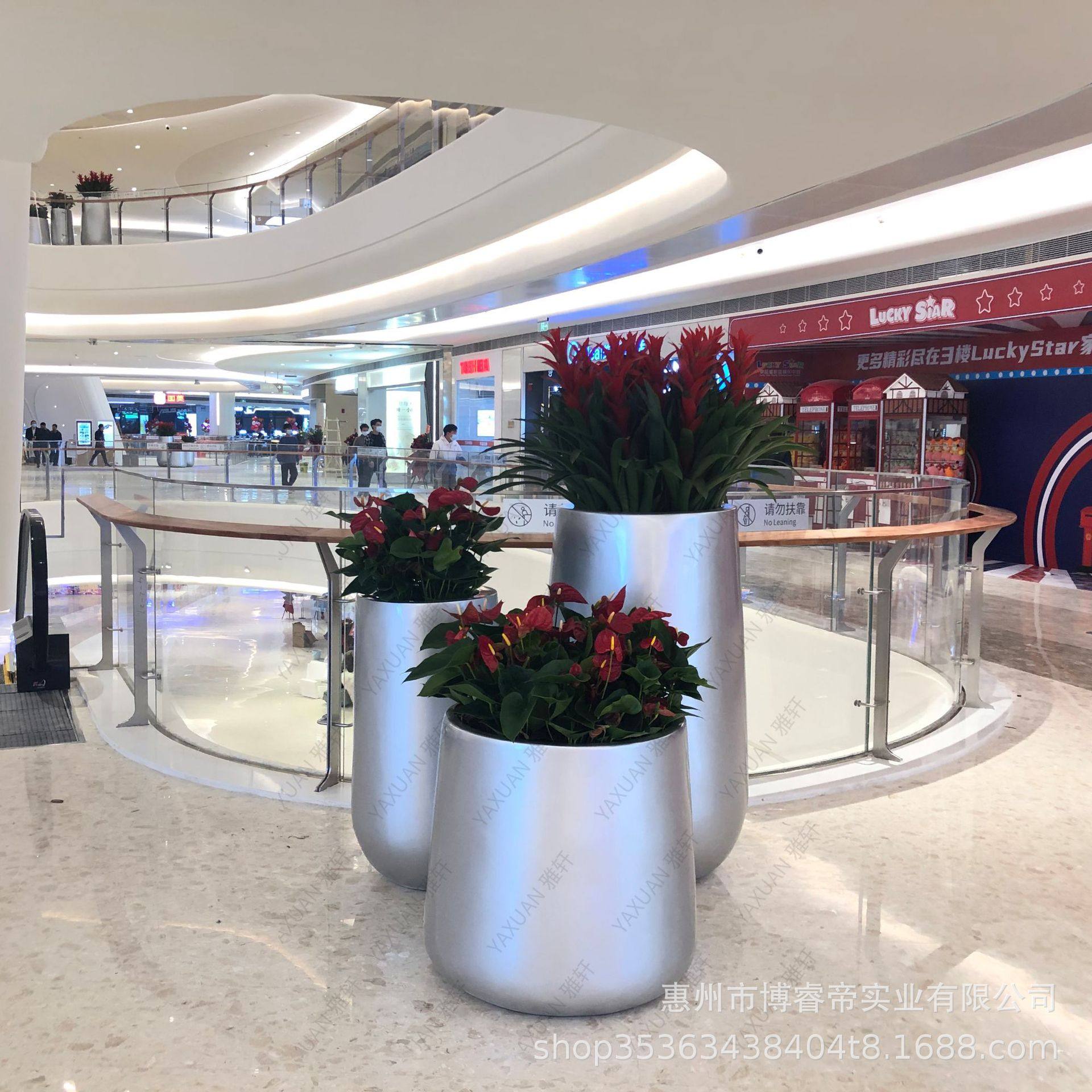 玻璃钢花箱商场花盆户外大花瓶简约落地花器市政大花盆玻璃钢工厂,家居饰品,花盆,淘宝优惠券,粉丝福利购,淘宝优惠卷