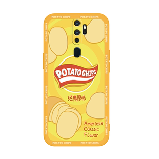 薯片适用oppoA9手机壳A11X新款A3硅胶A5S套A7卡通A8男oppo女opρo小众opp0pp0ppoA软外壳opa oppa opopa创意